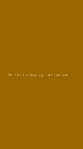 Tampilan Antarmuka Aplikasi Bangsa303 Cara Main Togel Colok Jitu Pemula - 2