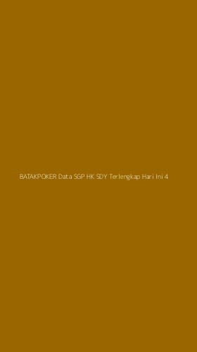 Tampilan Antarmuka Aplikasi Batakpoker Data Sgp Hk Sdy Terlengkap Hari Ini - 4
