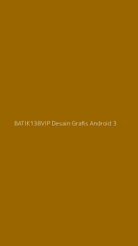 Tampilan Antarmuka Aplikasi Batik138vip Desain Grafis Android - 3