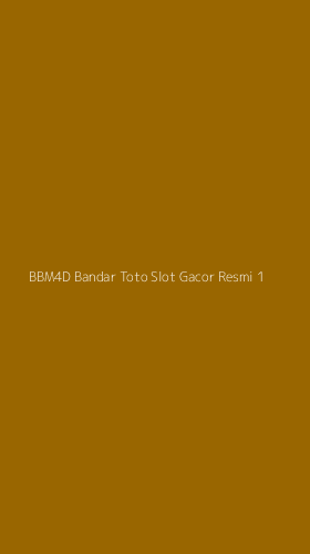 Tampilan Antarmuka Aplikasi Bbm4d Bandar Toto Slot Gacor Resmi - 1
