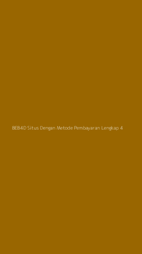 Tampilan Antarmuka Aplikasi Beb4d Situs Dengan Metode Pembayaran Lengkap - 4
