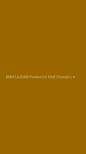 Tampilan Antarmuka Aplikasi Bebasjudi88 Pembersih Ram Otomatis - 4