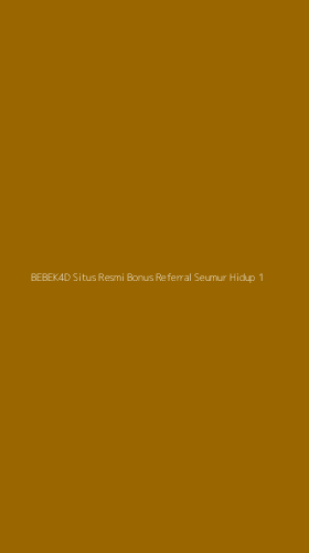 Tampilan Antarmuka Aplikasi Bebek4d Situs Resmi Bonus Referral Seumur Hidup - 1