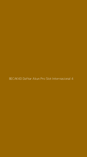 Tampilan Antarmuka Aplikasi Becak4d Daftar Akun Pro Slot Internasional - 4