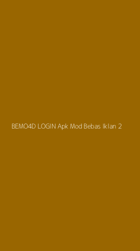 Tampilan Antarmuka Aplikasi Bemo4d Login Apk Mod Bebas Iklan - 2