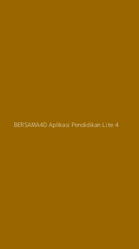 Tampilan Antarmuka Aplikasi Bersama4d Aplikasi Pendidikan Lite - 4
