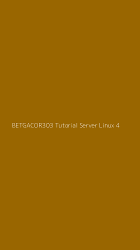 Tampilan Antarmuka Aplikasi Betgacor303 Tutorial Server Linux - 4
