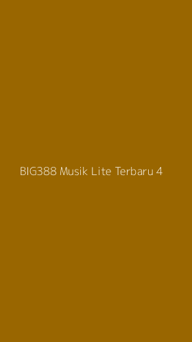 Tampilan Antarmuka Aplikasi Big388 Musik Lite Terbaru - 4