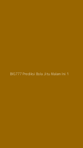 Tampilan Antarmuka Aplikasi Big777 Prediksi Bola Jitu Malam Ini - 1