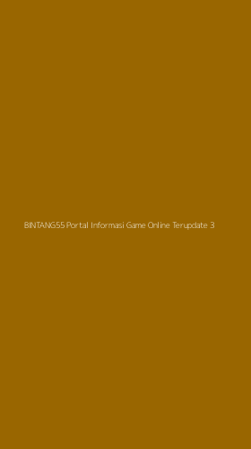 Tampilan Antarmuka Aplikasi Bintang55 Portal Informasi Game Online Terupdate - 3