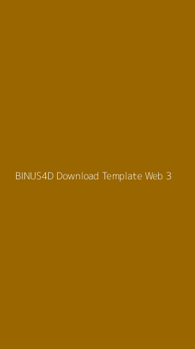Tampilan Antarmuka Aplikasi Binus4d Download Template Web - 3