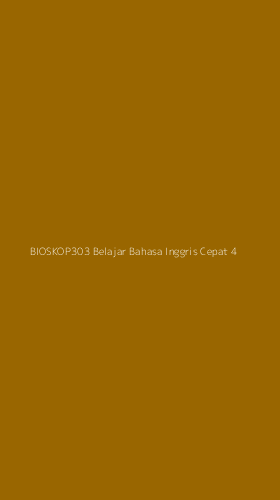 Tampilan Antarmuka Aplikasi Bioskop303 Belajar Bahasa Inggris Cepat - 4
