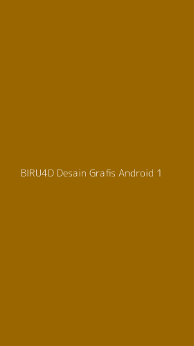 Tampilan Antarmuka Aplikasi Biru4d Desain Grafis Android - 1