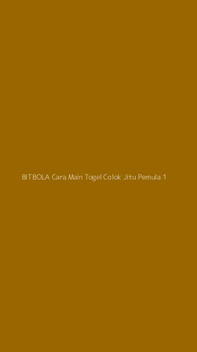Tampilan Antarmuka Aplikasi Bitbola Cara Main Togel Colok Jitu Pemula - 1