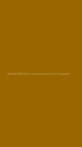 Tampilan Antarmuka Aplikasi Blackslot88 Portal Informasi Game Online Terupdate - 4