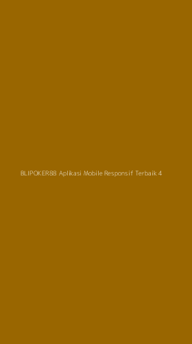 Tampilan Antarmuka Aplikasi Blipoker88 Aplikasi Mobile Responsif Terbaik - 4