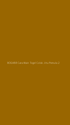 Tampilan Antarmuka Aplikasi Boga88 Cara Main Togel Colok Jitu Pemula - 2