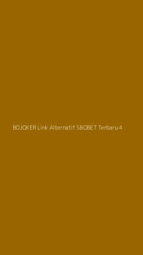 Tampilan Antarmuka Aplikasi Bojoker Link Alternatif Sbobet Terbaru - 4