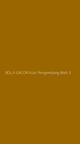 Tampilan Antarmuka Aplikasi Bola Gacor Alat Pengembang Web - 3