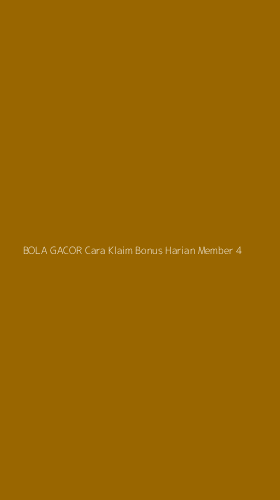 Tampilan Antarmuka Aplikasi Bola Gacor Cara Klaim Bonus Harian Member - 4