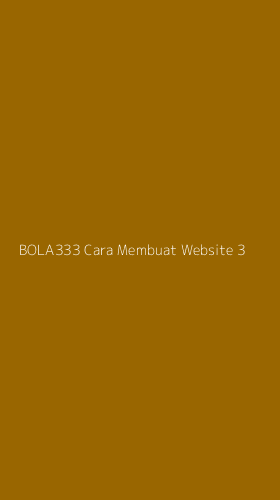 Tampilan Antarmuka Aplikasi Bola333 Cara Membuat Website - 3