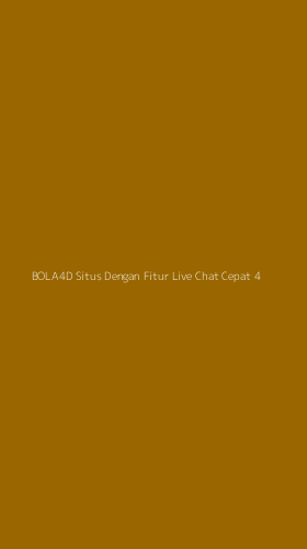 Tampilan Antarmuka Aplikasi Bola4d Situs Dengan Fitur Live Chat Cepat - 4