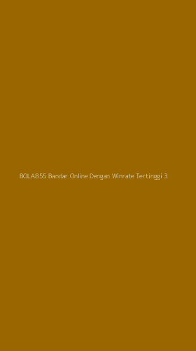 Tampilan Antarmuka Aplikasi Bola855 Bandar Online Dengan Winrate Tertinggi - 3