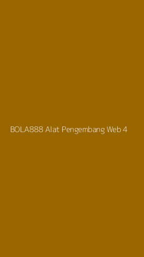 Tampilan Antarmuka Aplikasi Bola888 Alat Pengembang Web - 4