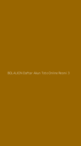 Tampilan Antarmuka Aplikasi Bolalion Daftar Akun Toto Online Resmi - 3