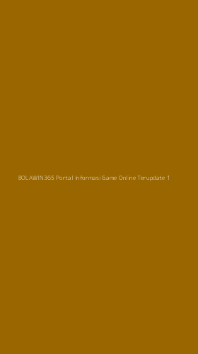 Tampilan Antarmuka Aplikasi Bolawin365 Portal Informasi Game Online Terupdate - 1
