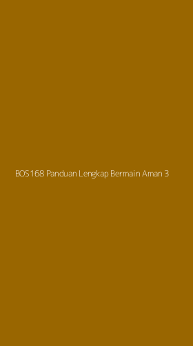 Tampilan Antarmuka Aplikasi Bos168 Panduan Lengkap Bermain Aman - 3