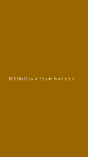 Tampilan Antarmuka Aplikasi Bos86 Desain Grafis Android - 2