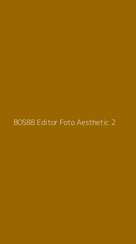 Tampilan Antarmuka Aplikasi Bos88 Editor Foto Aesthetic - 2
