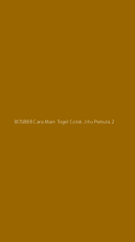 Tampilan Antarmuka Aplikasi Bos888 Cara Main Togel Colok Jitu Pemula - 2
