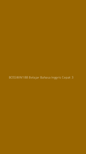 Tampilan Antarmuka Aplikasi Bosswin188 Belajar Bahasa Inggris Cepat - 3