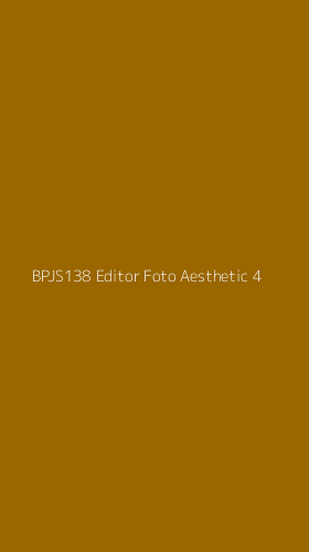 Tampilan Antarmuka Aplikasi Bpjs138 Editor Foto Aesthetic - 4