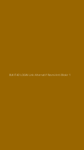 Tampilan Antarmuka Aplikasi Bukit4d Login Link Alternatif Resmi Anti Blokir - 1