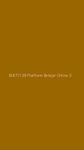 Tampilan Antarmuka Aplikasi Bukti138 Platform Belajar Online - 3