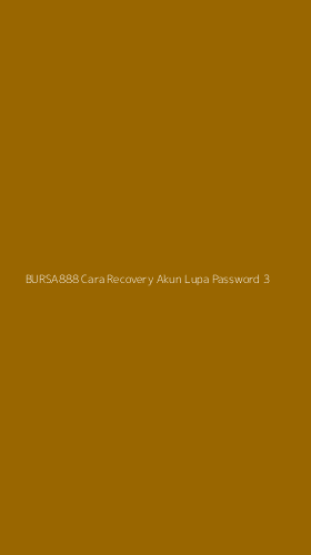 Tampilan Antarmuka Aplikasi Bursa888 Cara Recovery Akun Lupa Password - 3