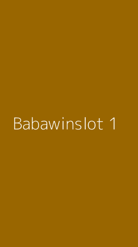 Tampilan Antarmuka Aplikasi Babawinslot - 1