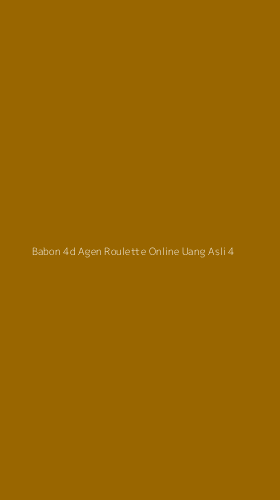 Tampilan Antarmuka Aplikasi Babon 4d Agen Roulette Online Uang Asli - 4