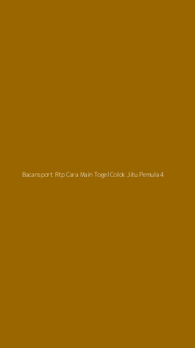 Tampilan Antarmuka Aplikasi Bacansport Rtp Cara Main Togel Colok Jitu Pemula - 4