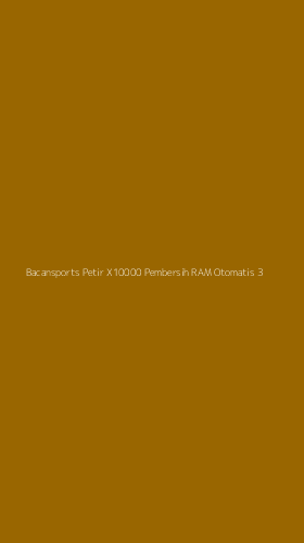 Tampilan Antarmuka Aplikasi Bacansports Petir X10000 Pembersih Ram Otomatis - 3