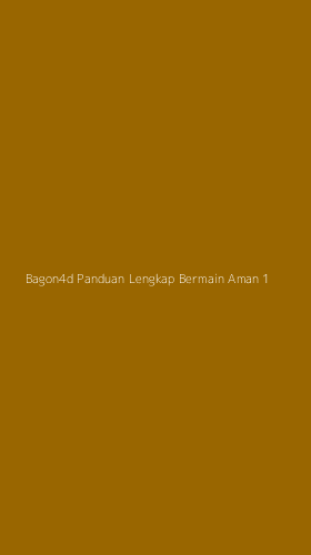 Tampilan Antarmuka Aplikasi Bagon4d Panduan Lengkap Bermain Aman - 1