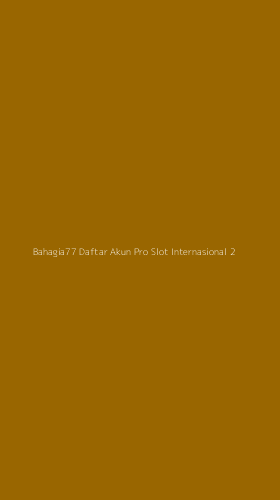 Tampilan Antarmuka Aplikasi Bahagia77 Daftar Akun Pro Slot Internasional - 2