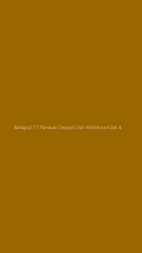 Tampilan Antarmuka Aplikasi Bahagia777 Panduan Deposit Dan Withdraw Kilat - 4