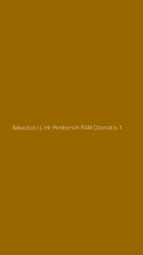 Tampilan Antarmuka Aplikasi Bakautoto Link Pembersih Ram Otomatis - 1