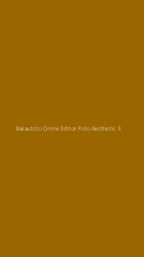 Tampilan Antarmuka Aplikasi Bakautoto Online Editor Foto Aesthetic - 3