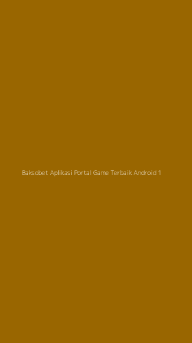 Tampilan Antarmuka Aplikasi Baksobet Aplikasi Portal Game Terbaik Android - 1