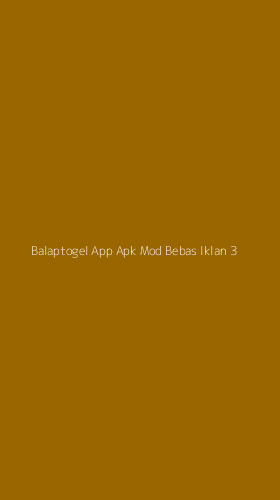 Tampilan Antarmuka Aplikasi Balaptogel App Apk Mod Bebas Iklan - 3
